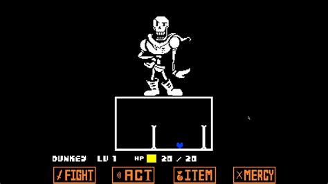 papyrus undertale|undertale papyrus fight simulator.